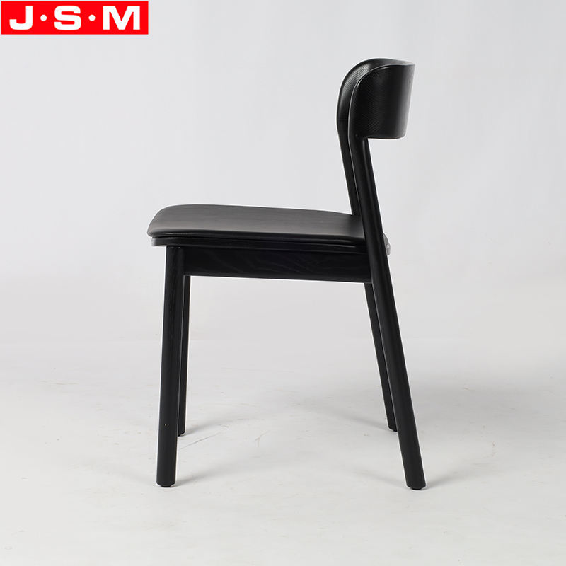 Restaurant Veneer Seat Wooden Chairs Stool Coffee Dining Chairs For Sale