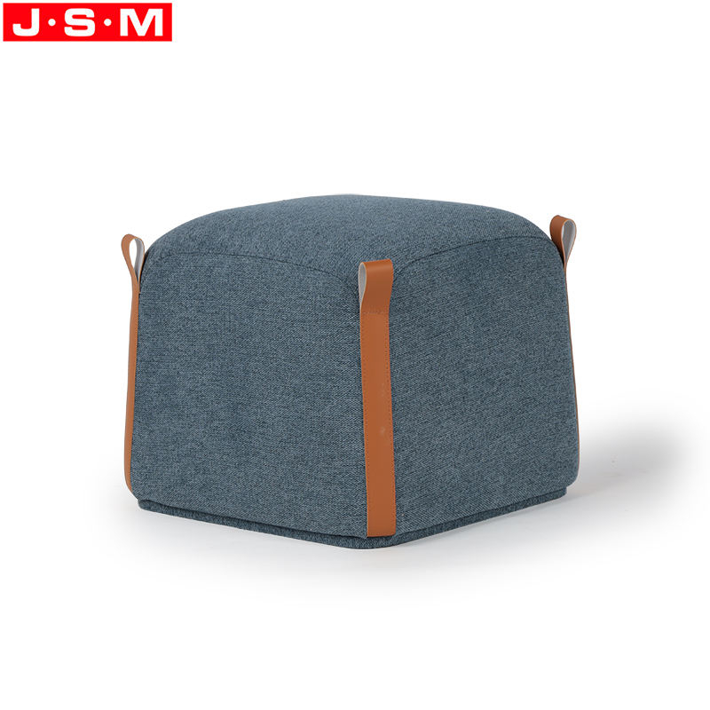 New Designer Boho Moroccan Seat Footrest Luxury Living Room Furniture Home Fully Fabric Stool Ottoman