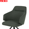 Hot Sale Nordic Modern Living Room Fabric Upholstered Office Chair With Metal Base