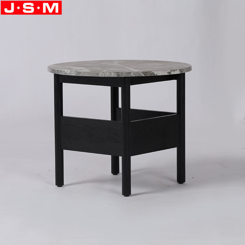 Latest Design Living Room Office Simple Style Round Side Coffee Tea Table