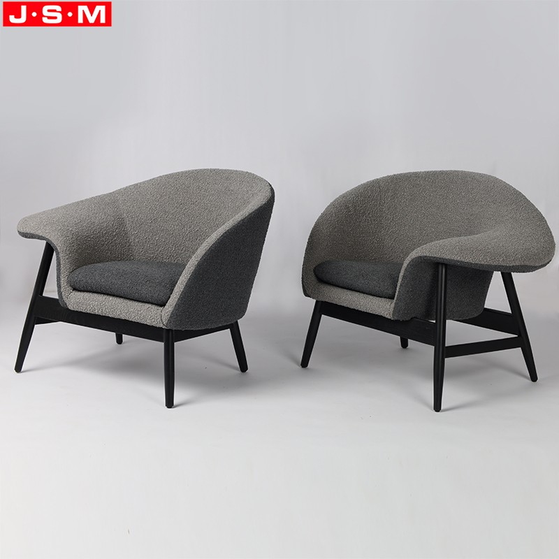 Ash Timber Nordic Style Amchair For Living Room