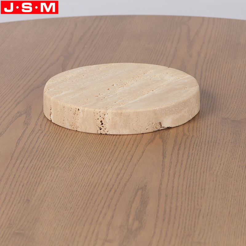 Professional Customized Color And Size Tea Table Man Made Stone Base Tea Table