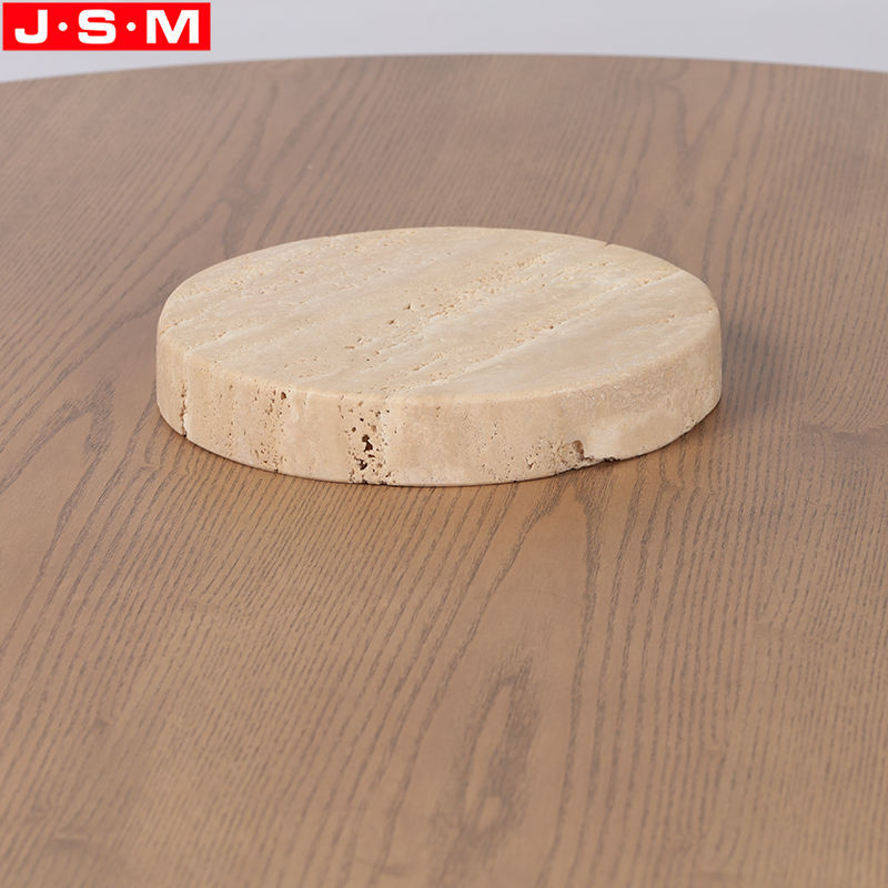 Professional Customized Color And Size Tea Table Man Made Stone Base Tea Table