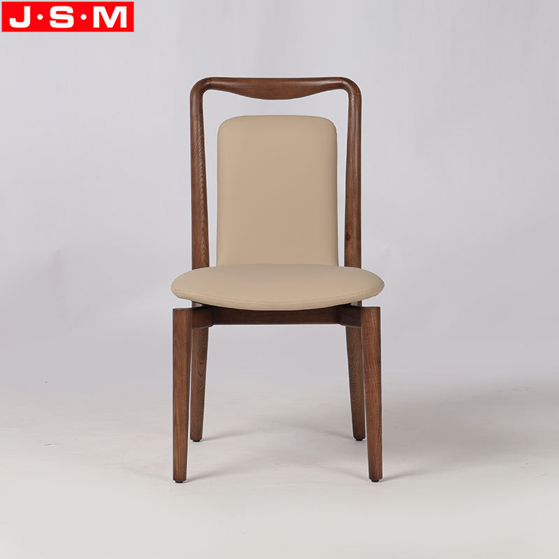 Home Leisure Modern Chairs Living Room Furniture Dining Chairs With Natural Wood Leg