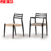 Top Quality Upholstered Cafe Restaurant Furniture Chair Leather Dining Chairs