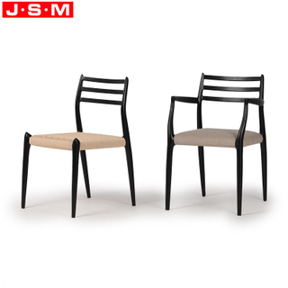 Top Quality Upholstered Cafe Restaurant Furniture Chair Leather Dining Chairs
