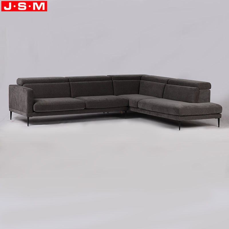 Hot Selling Sofa Sectional Diy Tufted Sofa L Shaped Sofa With Base In Metal