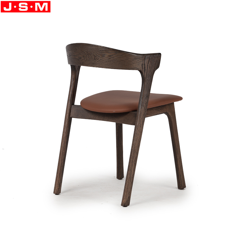 Wood And Fabric Dining Chair