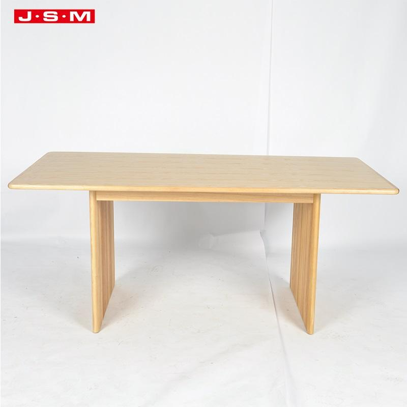 Mid Century Furniture Farmhouse Outdoor Dining Room Wooden Dining Table For Kitchen