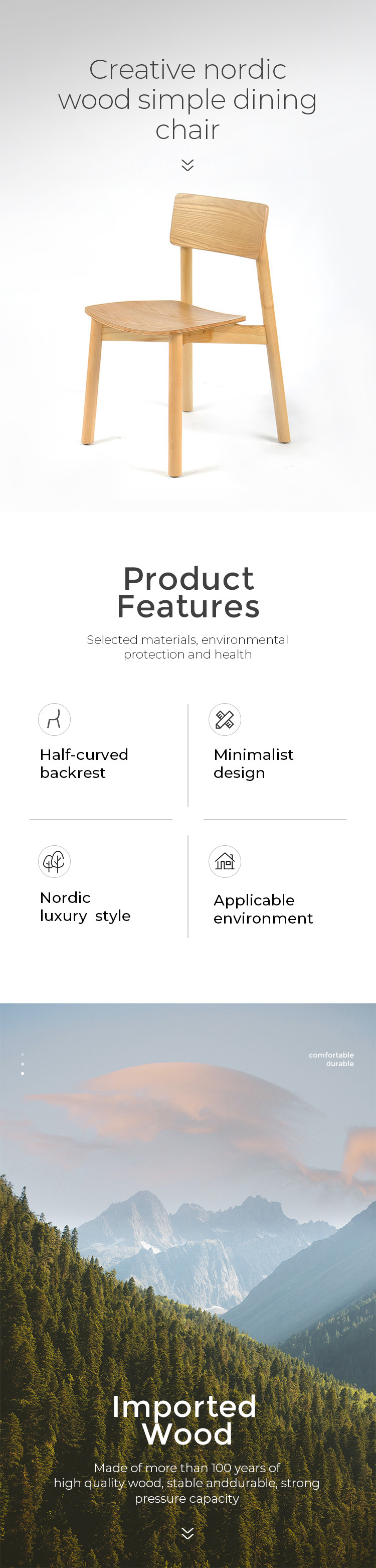 Black Wood Chairs Dining