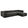 Contemporary Royal Fabric Wooden Living Room Sofa Foam Fabric Lounge Sectional Furniture Sofa