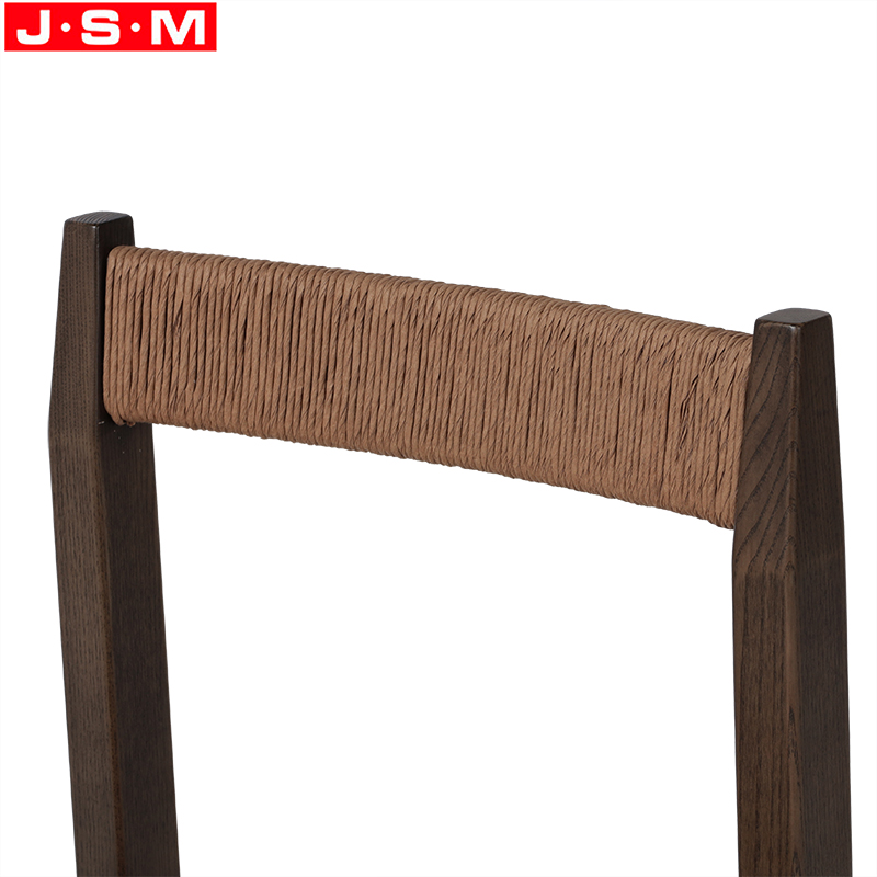 Wood And Fabric Dining Chair