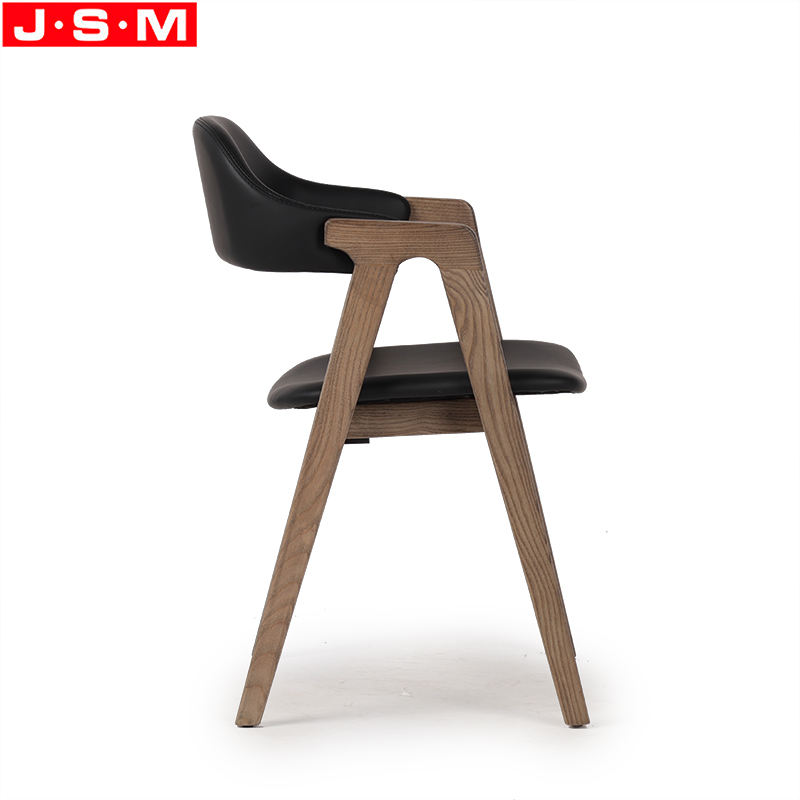 Nordic Italian Modern Multifunctional Apartment Wood Dining Chair