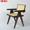 Modern Furniture Plastic Rattan Dining Chair Luxury Solid Wood Dining Chair