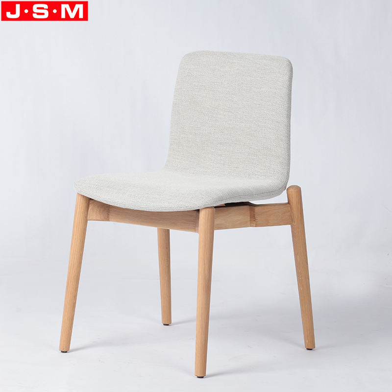Factory Wholesale Cheap Price Ash Frame Dining Chair Stackable Dinner Chairs