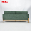 China Manufacturers Wholesale Living Room Furniture Reception Hotel Fabric L Shaped Sofa