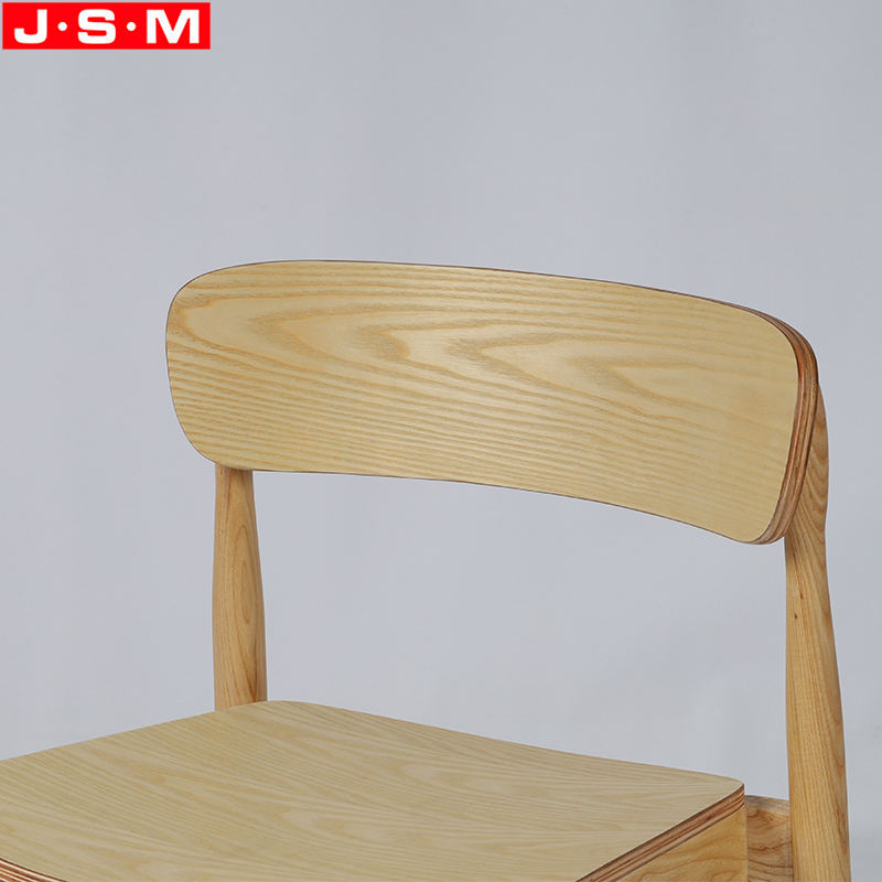 Wholesale Armrest Chair Wooden Ash Timber Frame Dining Chair
