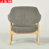 Wholesale High Quality Office Building Armchair Ash Timber Base Wooden Frame Armchair