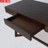 Wholesale Timber Base Home School Office Writing Desk Living Room Wooden Desk