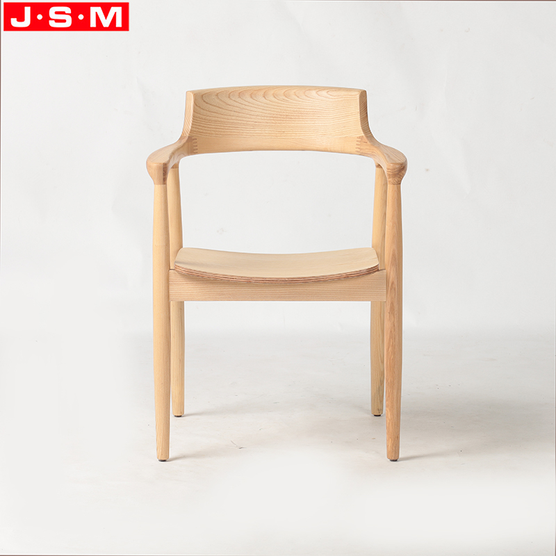 Home Furniture Custom Dining Room Linen Woven Chair Ash Timber Frame Restaurant Chair