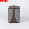 China ottoman woven Stool Chair Modern Round Plywood Ash Veneer Ottoman Stool