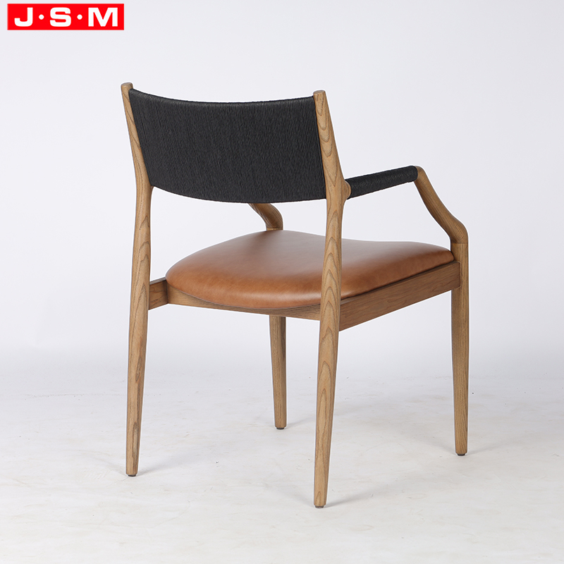 black wood dining chair