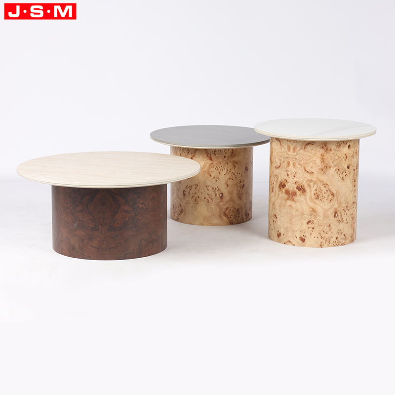 children's tea table english tea table ceramic top natural stone top burl veneer base