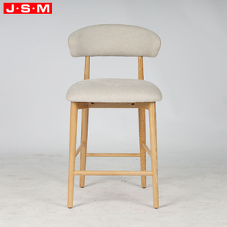 Modern Kitchen Stool High 92cm bar Stools High Sillas Altas Para Barras Ash Wooden Nordic bar Chair