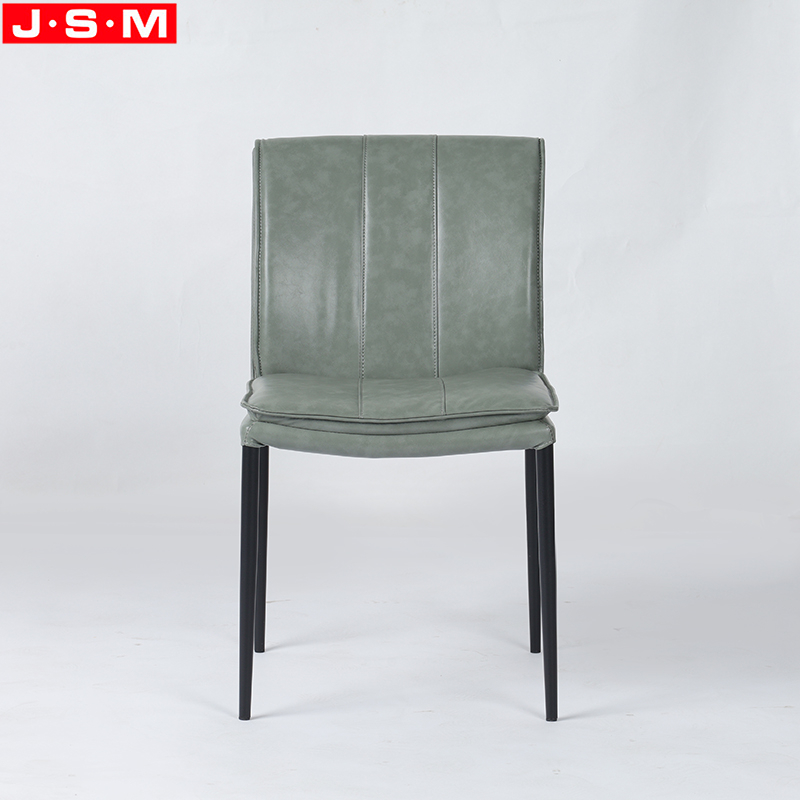 cushion seat Leather Seat Dining Chair Ash Timber Base Dining Chair For Dining Room