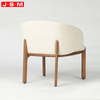 white accent chair