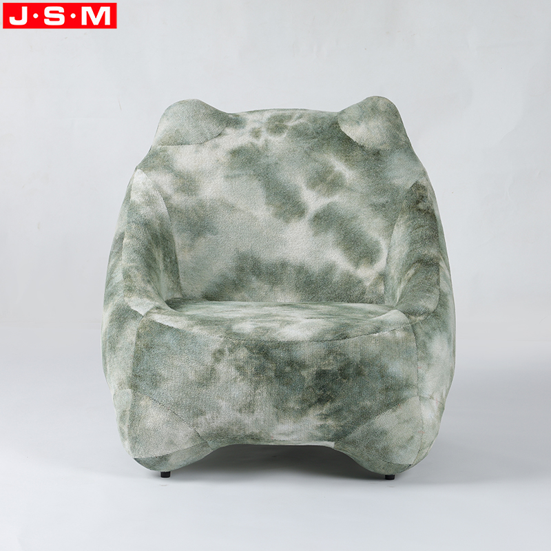 Ash Timber Frame Home Furniture Dining Room Cushion Seat Fabric Wooden Armchair