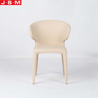 Dining Chairs Ash Frame Pu Fabric Upholstery Seat Pad Wooden Frame with Foam And Upholstery