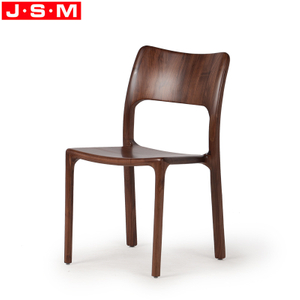 American walnut Upholstered Luxury Living Room Furniture Leisure Dining Chair