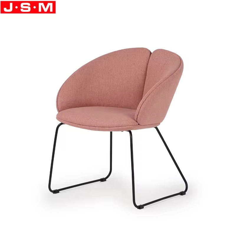 Nordic Top Sale New Office Room Chair Modern Metal Legs Luxury Living Room Leisure Armchair