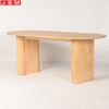 Best Selling New Design Home Furniture Ash Timber Base Dining Table For Dining Room