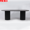 Luxury Modern Restaurant Modern Design Rectangle Shape Wood Dining Table Plywood with ash veneer top