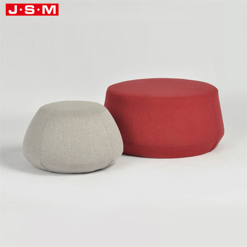 Hot Sale Customized Modular Furniture Round Lounge Chair Stools Ottomans