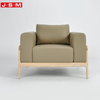2022 New Design Italiano Wooden Pu Living Room Wedding L Fabric Sofa
