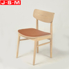 Modern Slipcovered Upholstered Ash Timber Frame Solid Wood Restaurant Dinning Chair