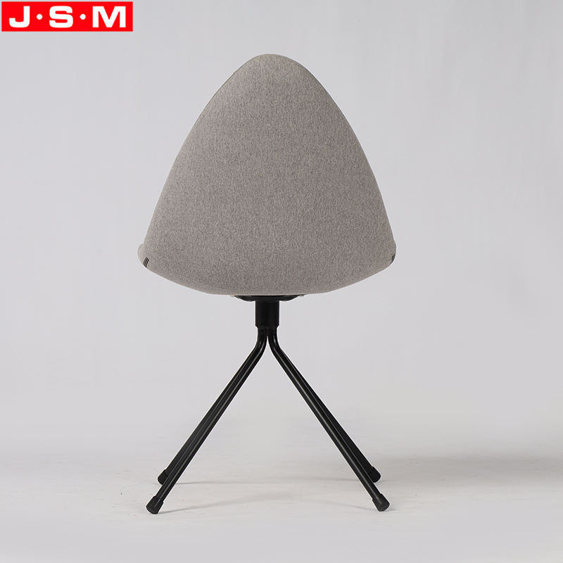 Customized Commerical Dining Upholester Chair Metal Legs Molded Foam Dining Chair For Office