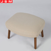 Office Recliner Footstool Ottoman Slipcover Ash Timber Base Bedroom Ottoman