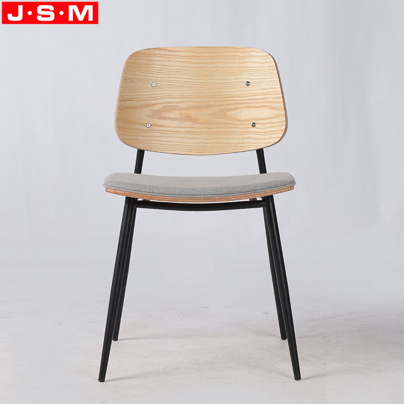 Hot Sale High Quality Metal Frame Multifunctional Steel-wood Dining Chair