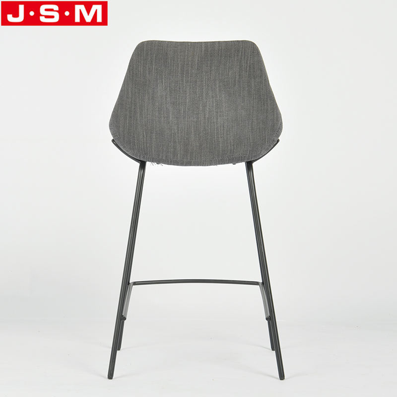 Promotional Furniture Kitchen Lounge Home High Metal Frame Round Back Bar Chair