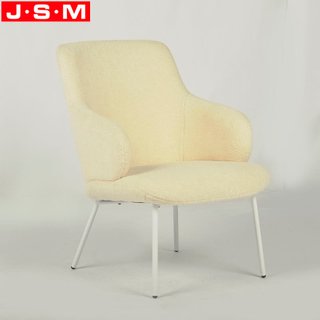 Commercial Arm Chairs Comfortable Office Sofa Drawing Room Armchair With Foam And Fabric