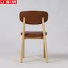 Restaurant Wooden Legs Fabric Dining Chair Restaurant Dining Room Chairs With Back