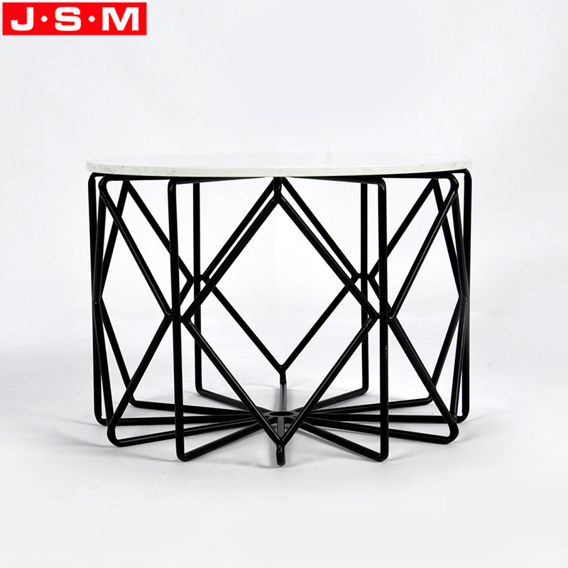 Black Metal Leg Coffee Table