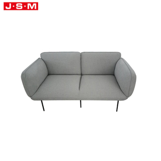 Living Room Furniture Metal Base Sofa Nordic Two Seater Sofa For Drawing Room