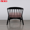 Home Furniture Cushion Seat Ash Timber Frame Reclining Brown Wood Chair
