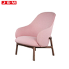 Hot Sale Modern Velvet Wooden Restaurant Room Furniture Retro Armchair Chair