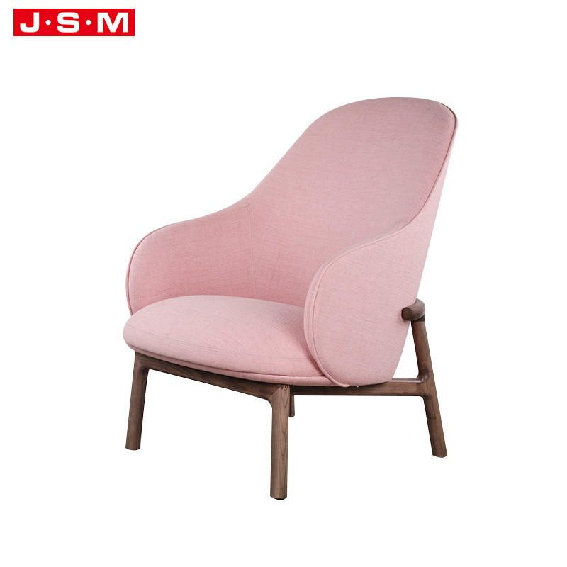 Hot Sale Modern Velvet Wooden Restaurant Room Furniture Retro Armchair Chair